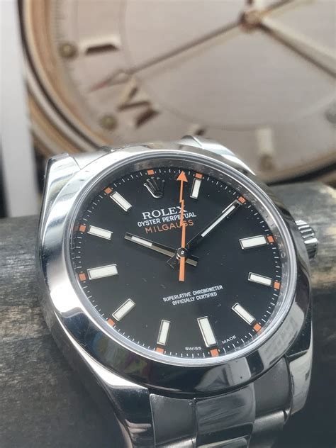 rolex oyster milgauss prix